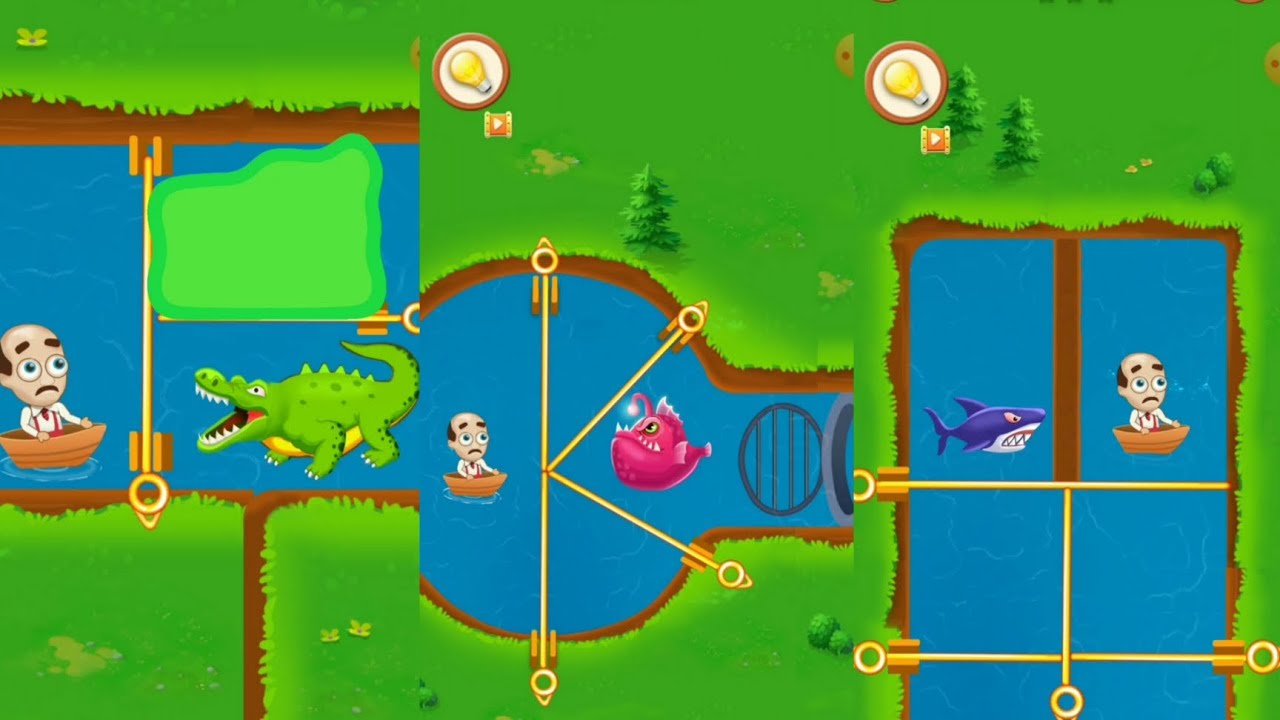 Pull the Pin - Save the Daddy Puzzle Game 2023 - YouTube