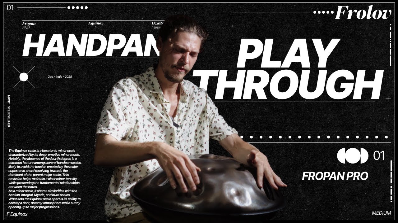 Handpan Playthrough | Valeriy Frolov