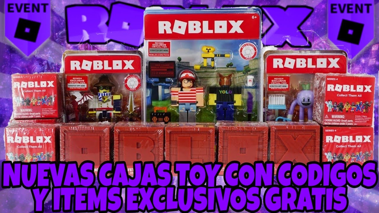 Como Conseguir Las Nuevas Cajas Toy Con Codigos Y Items Exclusivos Gratis Juguetes De Roblox Youtube - codigos de juguetes de roblox gratis