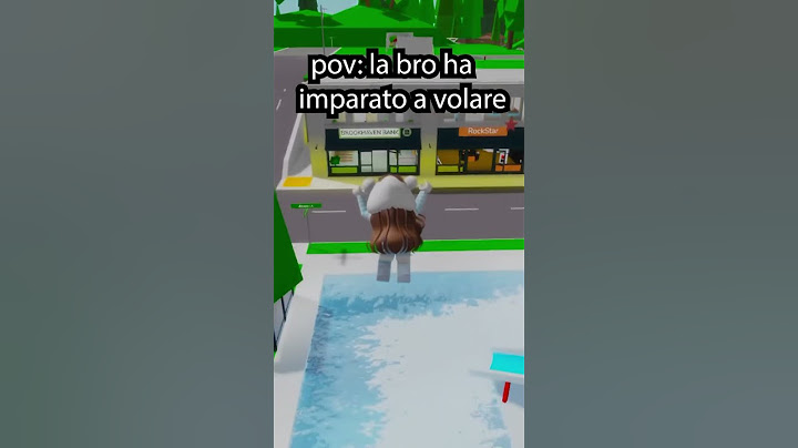Come volare su brookhaven Roblox 🤣