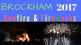 Brockham Bonfire & Fireworks 2017
