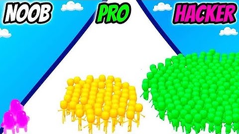 NOOB VS PRO VS HACKER COUNT MASTER