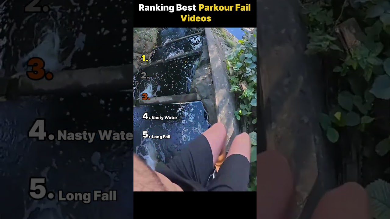 Рейтинг лучших видео с фейлами паркура
