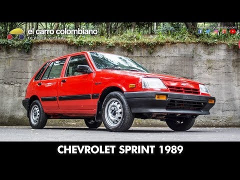 Chevrolet Sprint: El carro popular japonés para Colombia