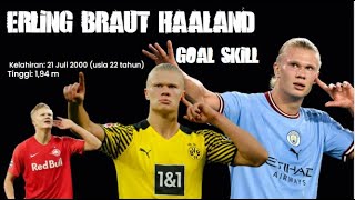 ERLING BRAUT HAALAND || GOAL SALZBURG DORTMUND MAN CITY #haaland #goal #skill #fyp #viral #norway