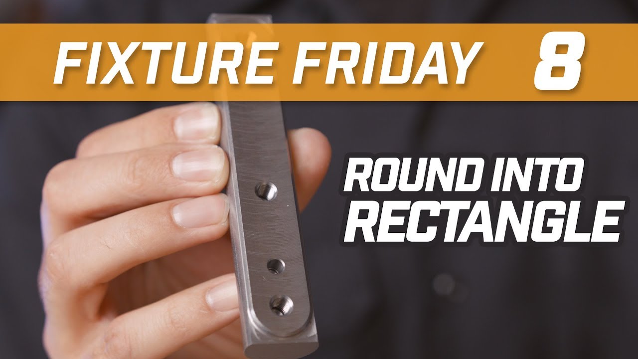 Turn ROUND bars into RECTANGLES the KNIFE way Fixture Friday 8