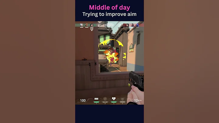 How to improve aim day by day | 0 months playing #valorant #valorantclips #sentinels #aim #silver