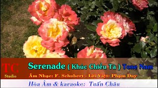 Video voorbeeld van "Serenade ( Khúc Chiều tà ) Karaoke Tone Nam"