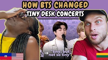 REACTION TO How BTS Changed Tiny Desk Concerts | FIRST TIME WATCHING