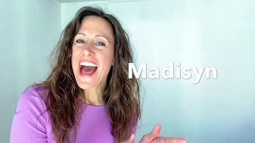 Learn to Spell MADISYN Toddler Song | Learn to Talk with Patty Shukla