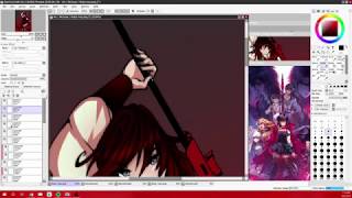 Speedpaint - Ruby Rose RWBY