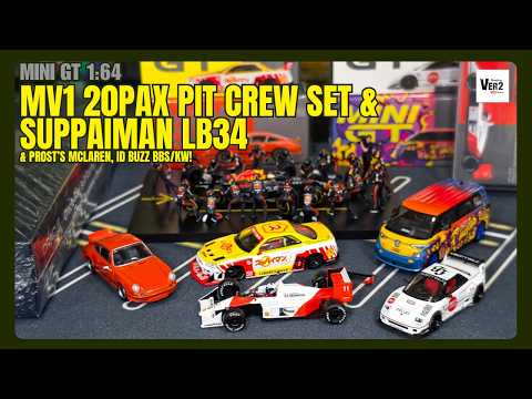 F1 Legends, LBWK AZ-1 & Suppaiman ER34! | V2 Toys Mini GT unBox