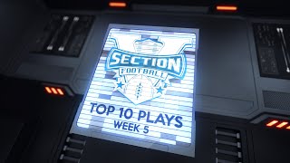 2021 Section V Fall Football Top 10 Plays (Week 5)