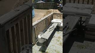 Precast bulkhead stair project