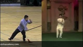 Yang Jun and Fu Qing Quan - Yang Tai Chi Sword Comparison