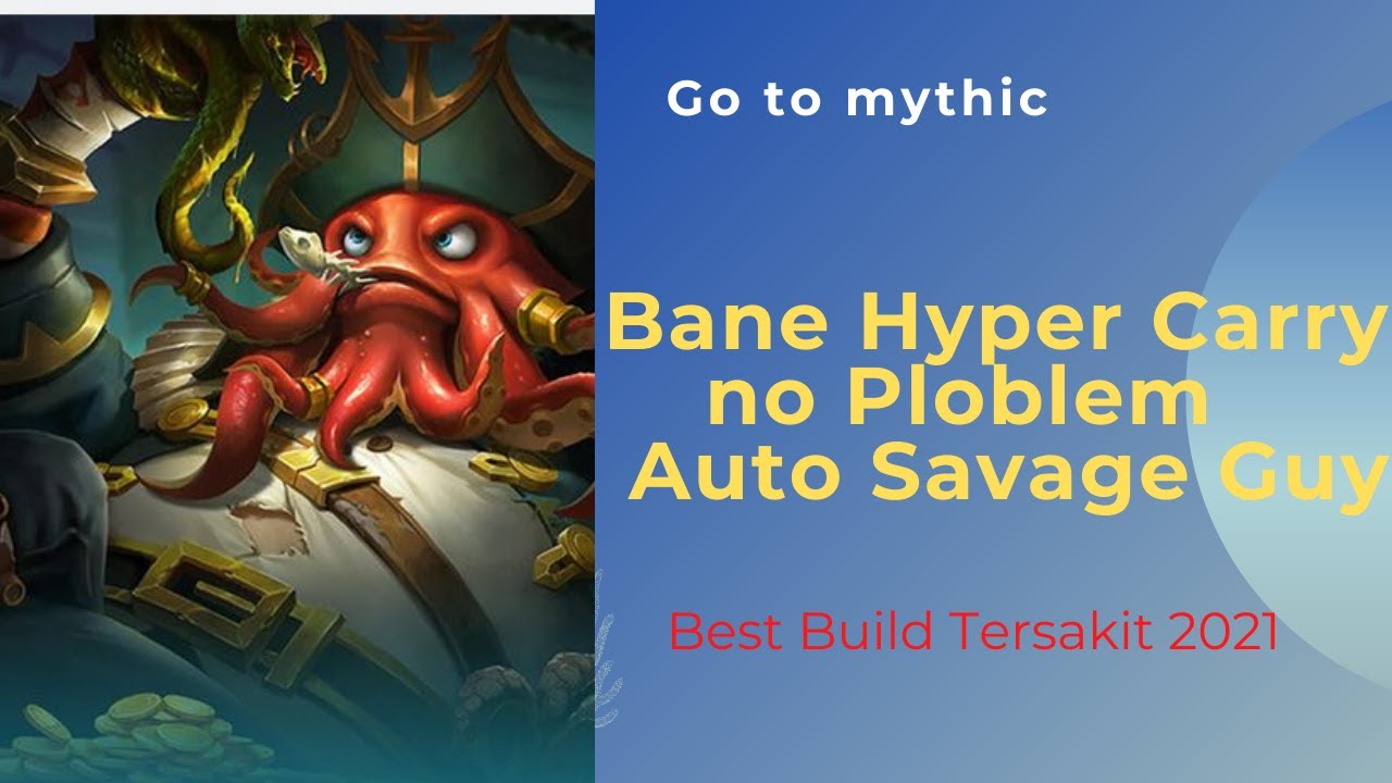 Bane Carry bane mobile legends | bane hyper carry auto savage | aerowolf gaming ...
