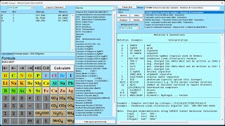 Formula Weight Calculator – What's new in CHEMIX School v14.5 screenshot 5
