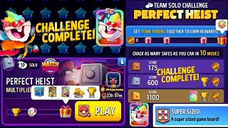 2 Solo/ Multiplier Mushrooms+Rainbow Solo Challenge Perfect Heist 23500 Score/Team Solo Super Sized