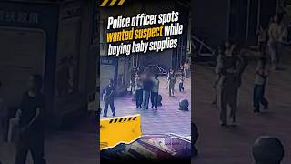 Police officer spots wanted suspect while buying baby supplies