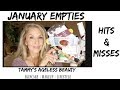 January Empties | HITS & FAILS | #maturewomen