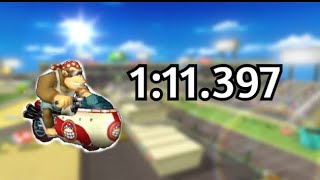 [MKW] Luigi Circuit Personal Best Time - 1:11.397