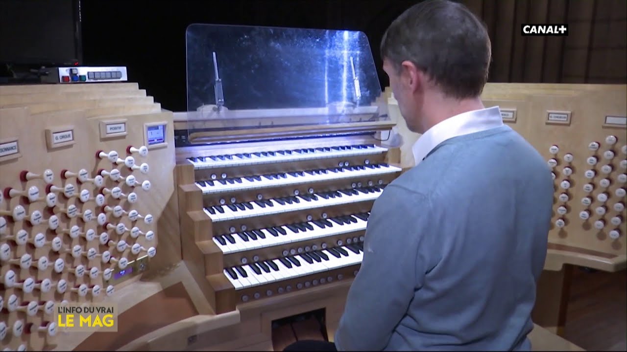 L'orgue de Notre-Dame de Paris - L'Info du Vrai du 16/04 - CANAL+