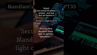 Mandiant Exposes APT33