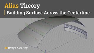 Autodesk Alias Tutorials l Alias Theory 3 - Building Surface Across the Centerline