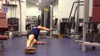 Side plank cable pulls