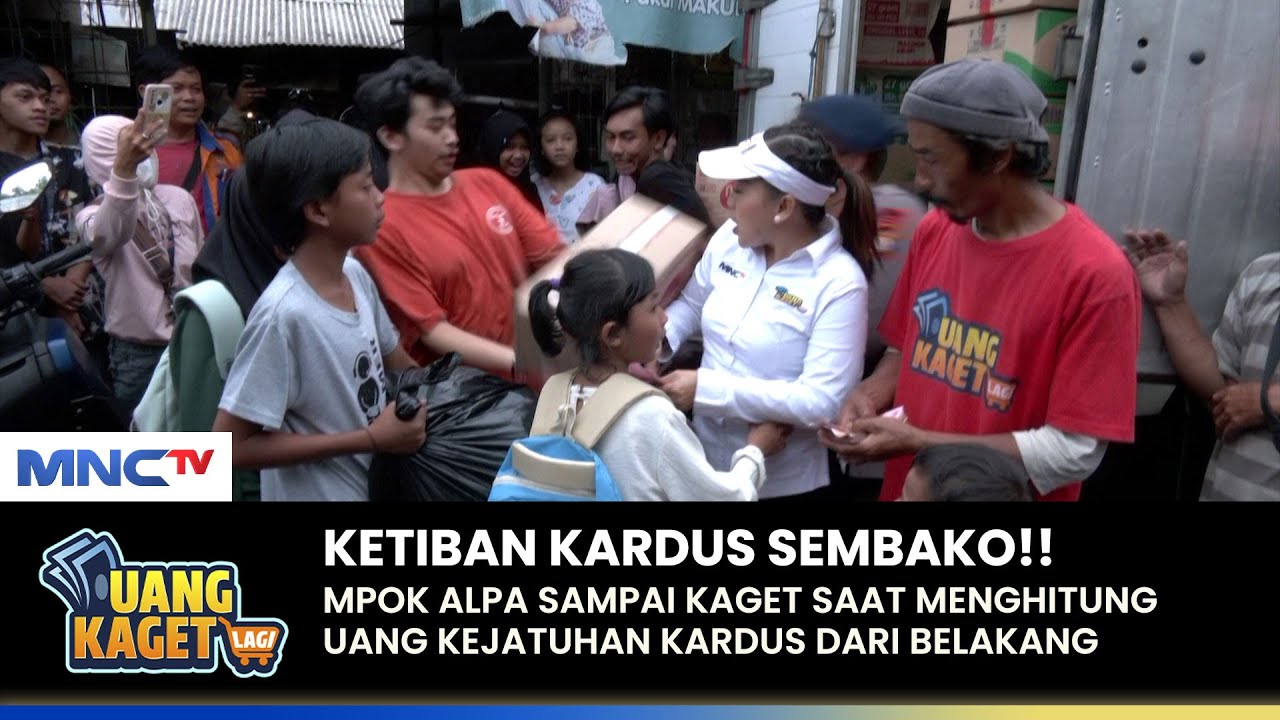 BIKIN KAGET!! Mpok Alpa Ketiban Kardus Sembako | UANG KAGET LAGI | PART 1/2