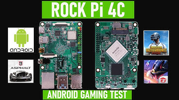 ROCK PI 4C (RK3399) ANDROID GAMING