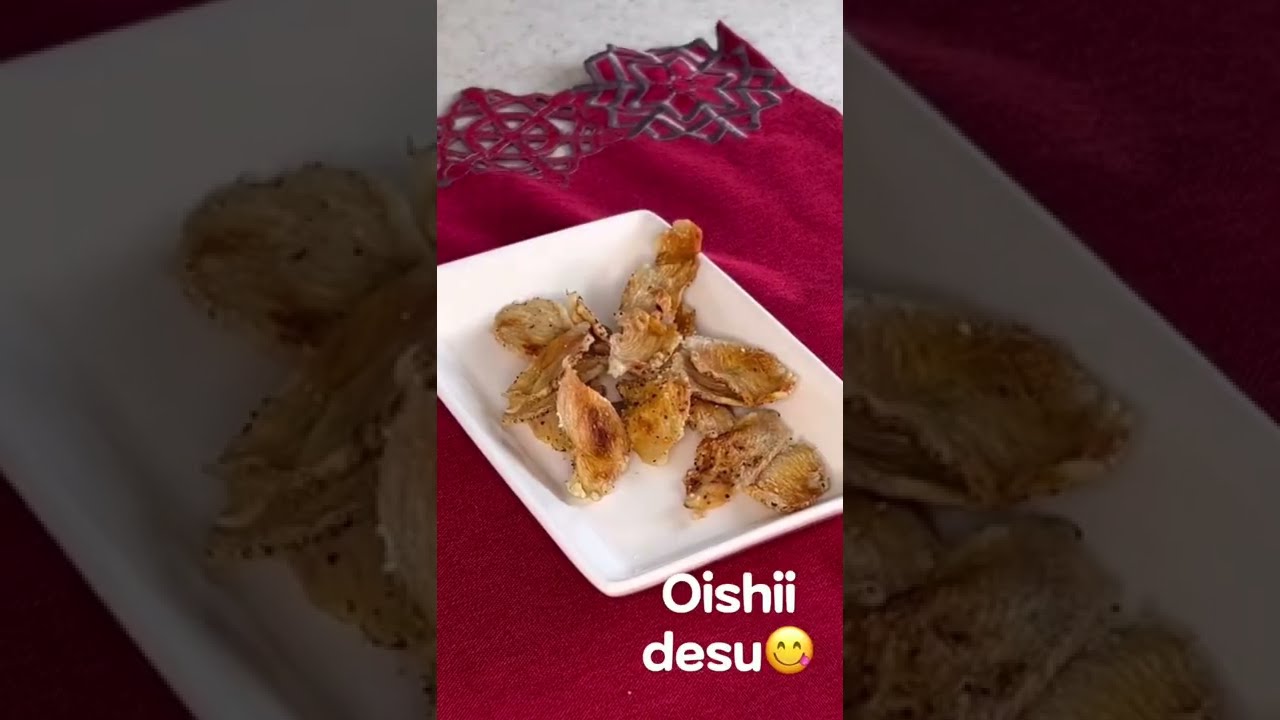 Easy chicken chips snack / crispy chicken chips 