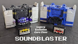 Legacy Evolutions SOUNDBLASTER Transformers Core Class Figure - A Rodimusbill Review