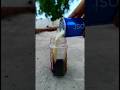 KMnO4 Reaction With Milk #shorts