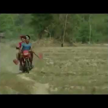 Bencong naik motor