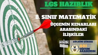 8. Sınıf Matematik 53- Üçgeni̇n Kenarlari Arasindaki̇ İli̇şki̇ler