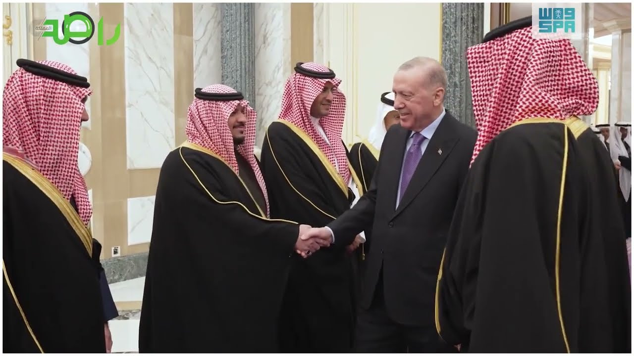 جلسة مباحثات رسمية تجمع ولي العهد ورئيس تركيا 🇸🇦