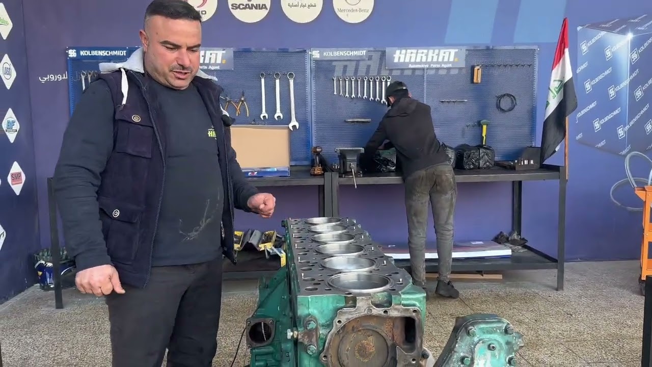 تعمير وتشغيل وشرح عن محرك فولفو F12 حجم 122 مولدة رايمر مع وسام🎖️الفيتر 🇮🇶 وشكرا لكم 💐🛠️🪛⚙️🔩🔧❤️👌🎥💝✅