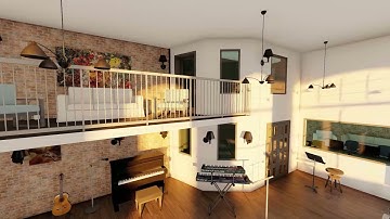 Architectural walkthrough with Archicad ,Revit and Sketchup