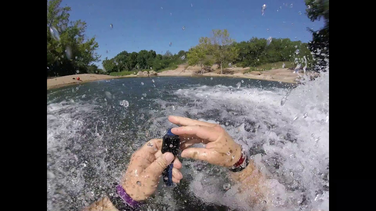 Can't believe this Apple Watch works after lost in river