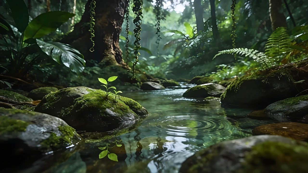 🍃 Beautiful Relaxing Music Stress Relief - Soothing Nature to Stop Overthinking & Anxiety 🍃