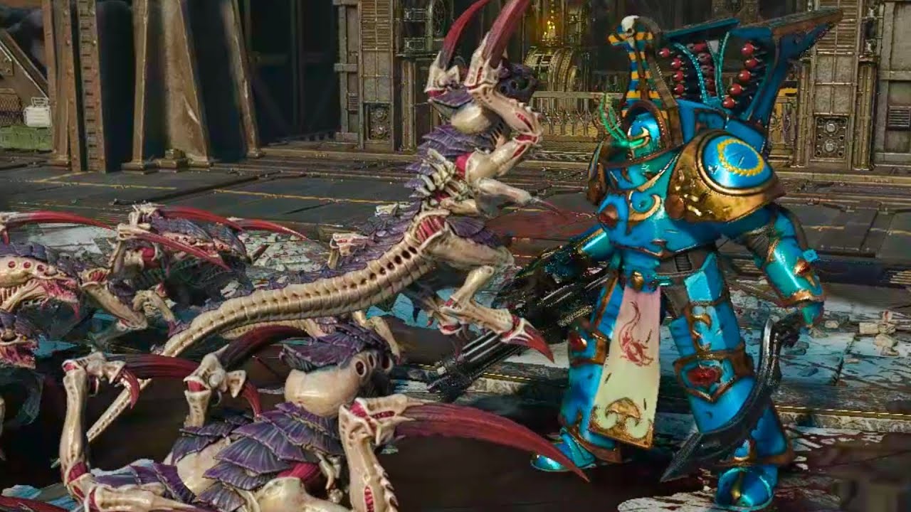 Scarab Occult Terminator VS Tyranid | Space Marine 2 - YouTube
