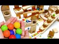 Marble run race ☆ HABA, Cuboro and other wooden parts marble run.Compilation video!45min
