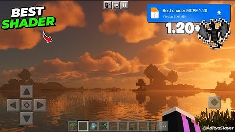 Best Shader For Mobile 1.20 🔥 | Minecraft Pe | Render Dragon [ 100% Working ]