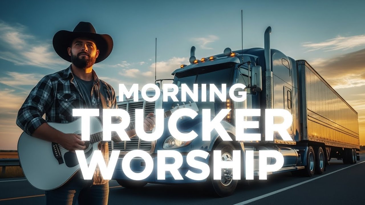 🚛✨ Country Gospel Worship for Truckers – Faith on the Open Road 🙏🎸