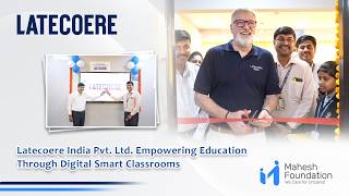 Latecoere India Pvt. Ltd. Empowering Education Through Digital Smart Classrooms