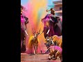 Animals Holi #shorts #reels #animals #holi #playingholi