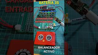 Balanceador Activo para Bateria de Litio 3S #lithiumbattery #charger