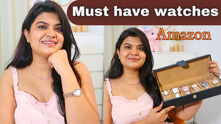 Huge Amazon watches Haul french connection fastrack daniel klein fossil bella monza gift ideas women