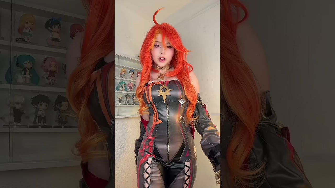 🧡🧡 #mavuika #genshinimpact #cosplay